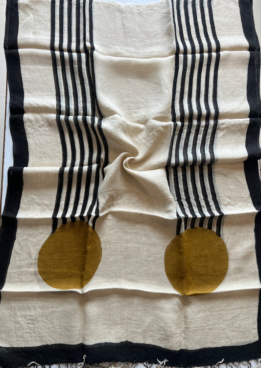 PURE LINEN DUPATTA (PH9349)