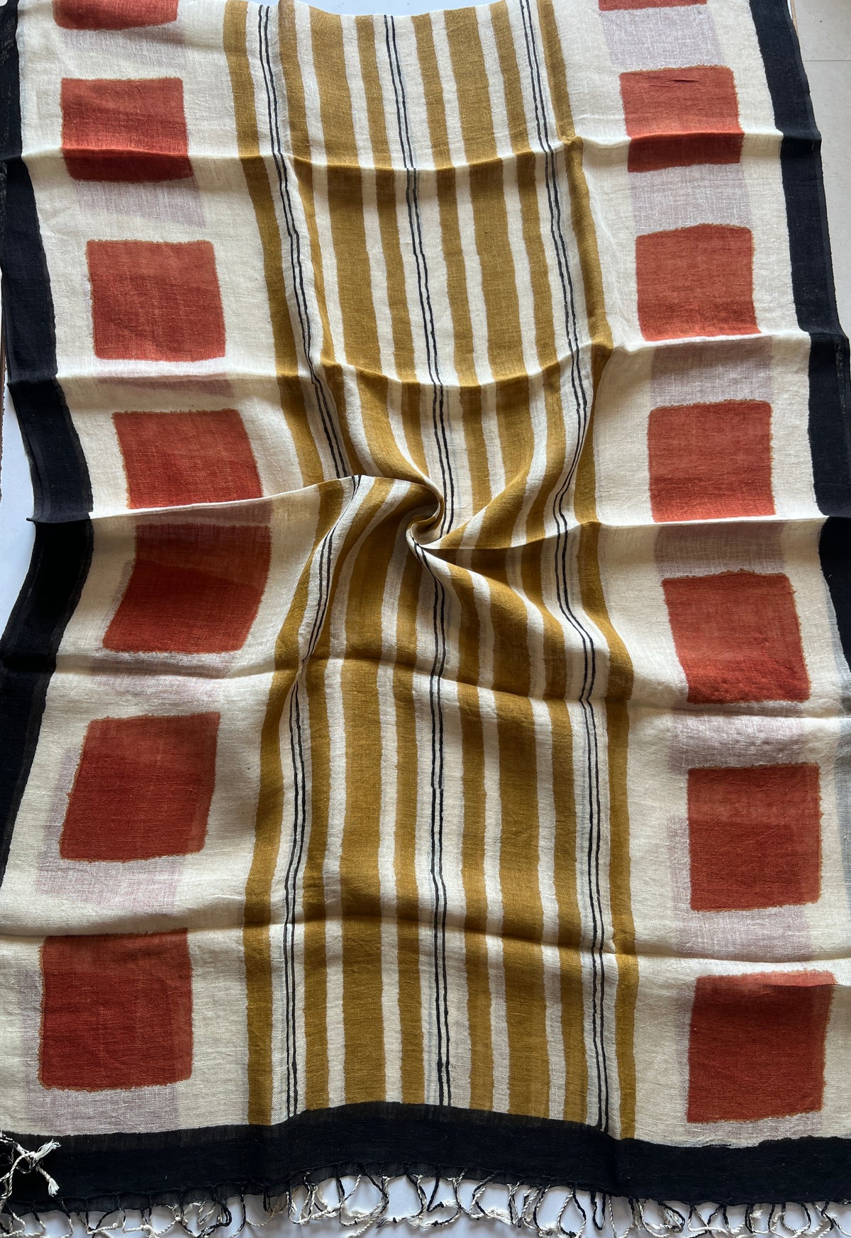 PURE LINEN DUPATTA (PH9351)