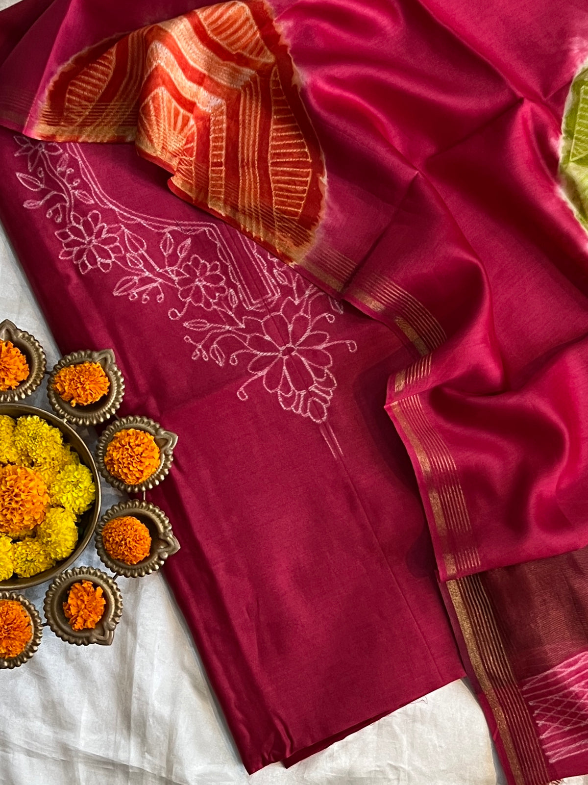 70 GRAM CHANDERI SILK SUIT (PH9439)