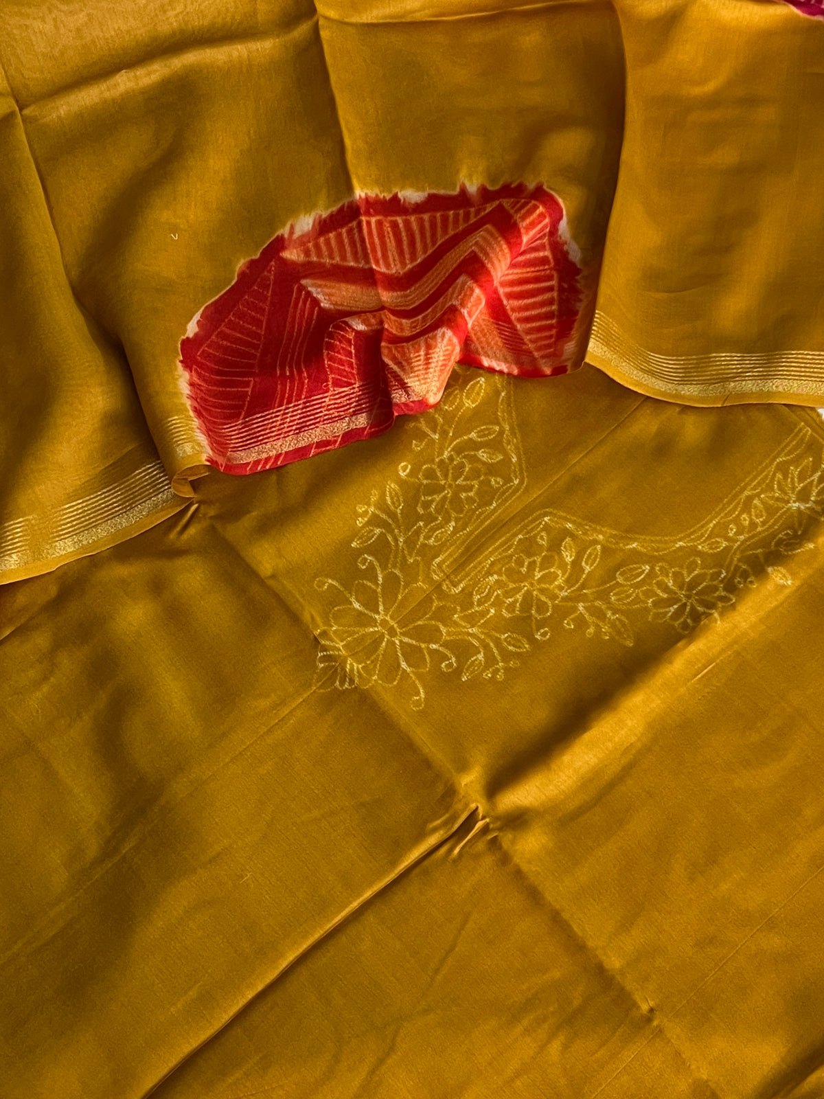 70 GRAM CHANDERI SILK SUIT (PH9440)