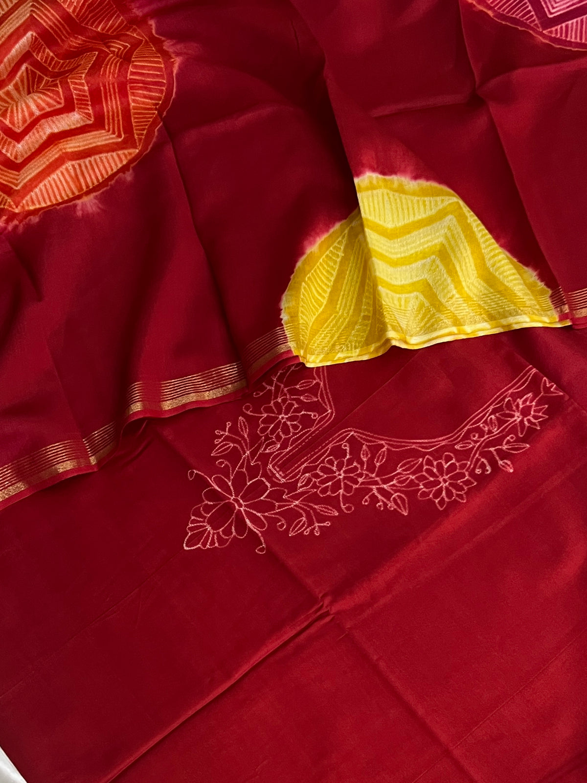 70 GRAM CHANDERI SILK SUIT (PH9442)