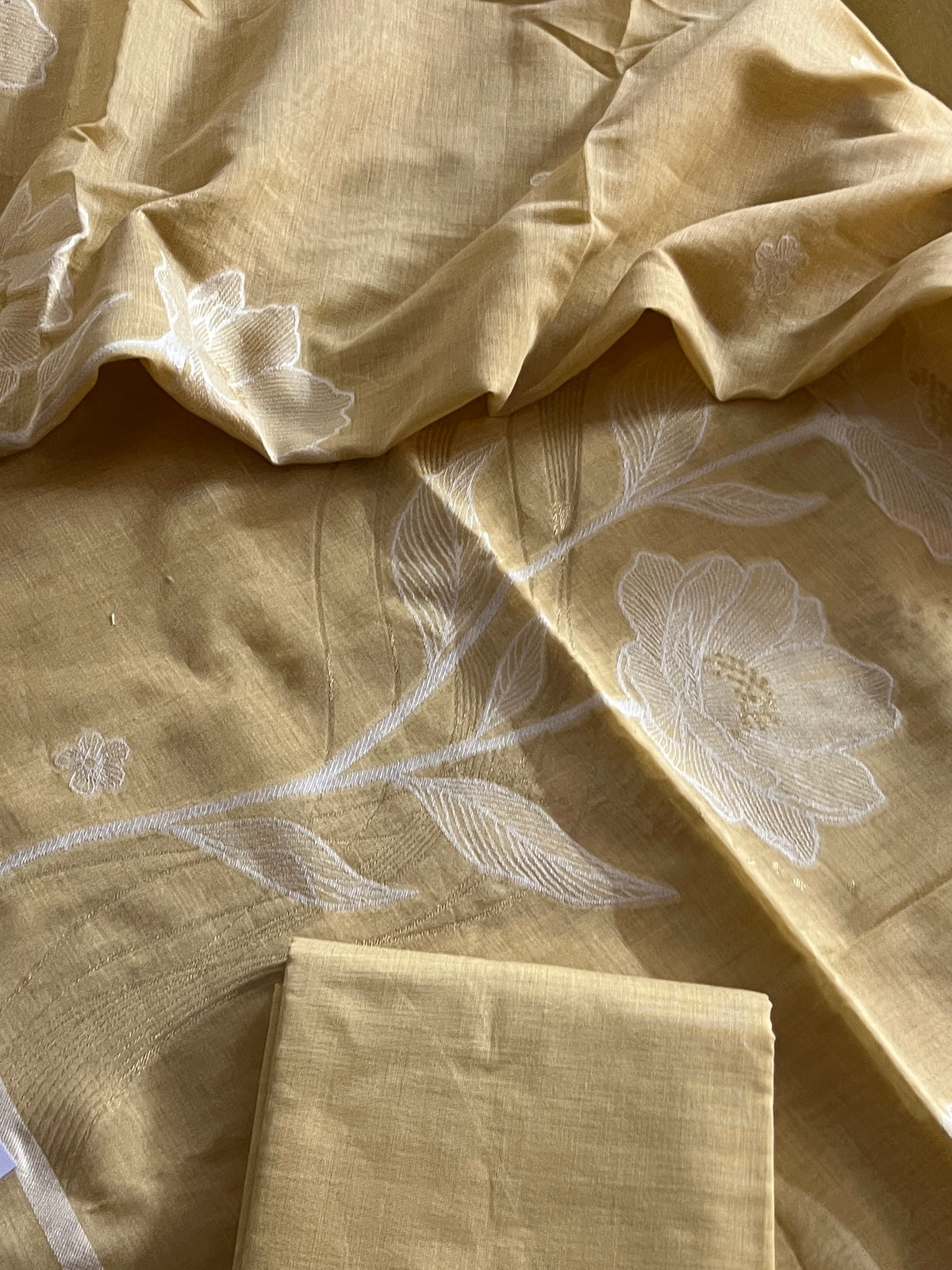 SLUB CHANDERI SUIT (PH9458)