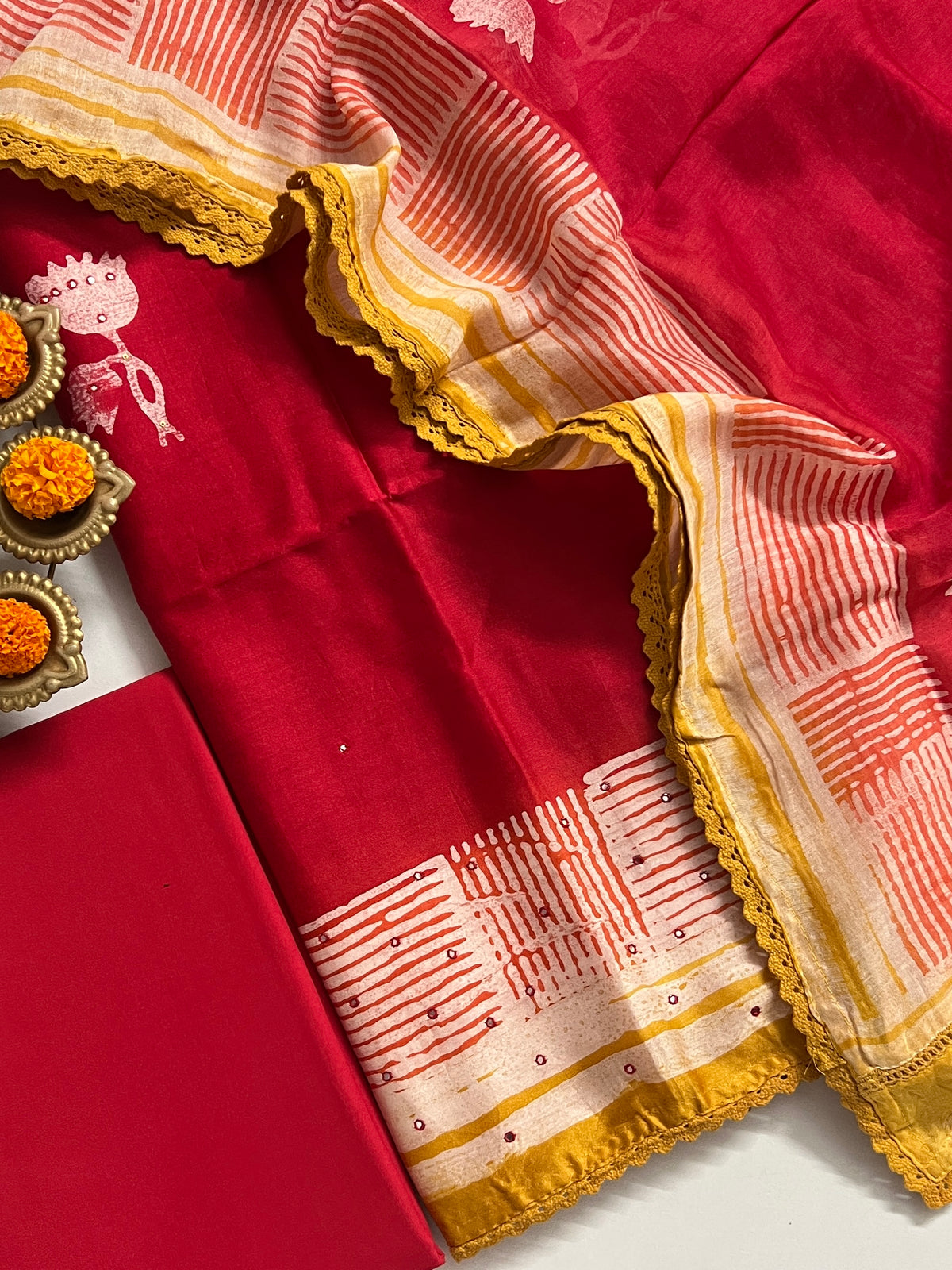 70 GRAM CHANDERI SILK SUIT (PH9488)