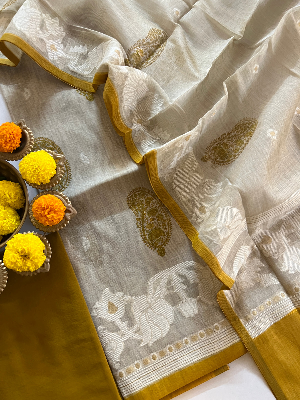 CHANDERI SILK SUIT (PH9632)