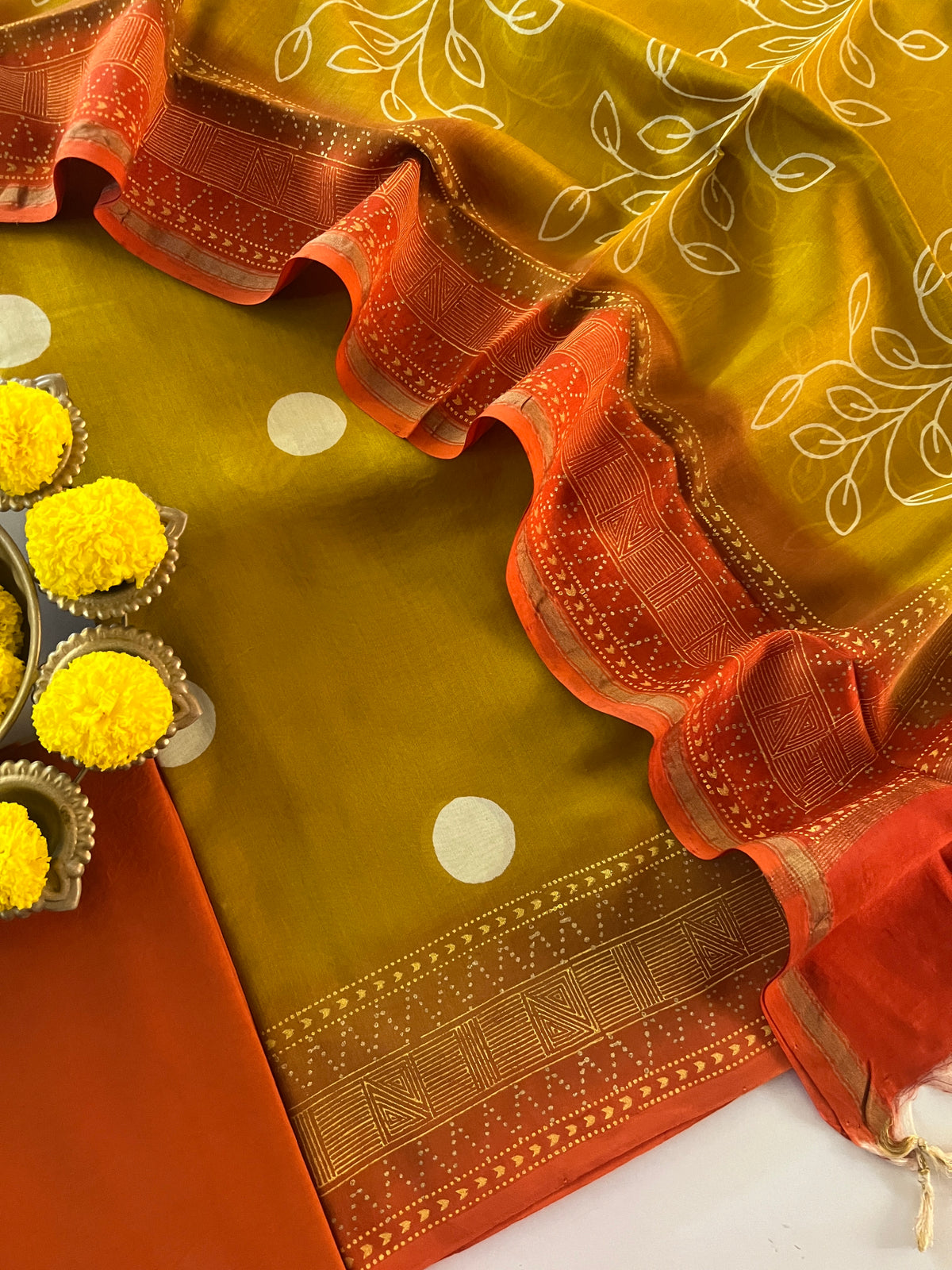 70 GRAM CHANDERI SILK SUIT (PH9734)