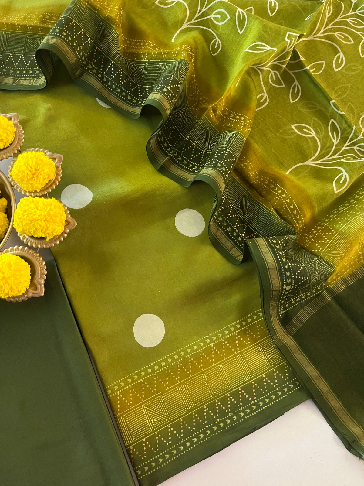 70 GRAM CHANDERI SILK SUIT (PH9735)