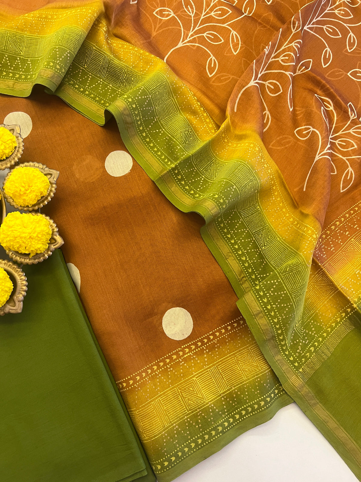 70 GRAM CHANDERI SILK SUIT (PH9736)