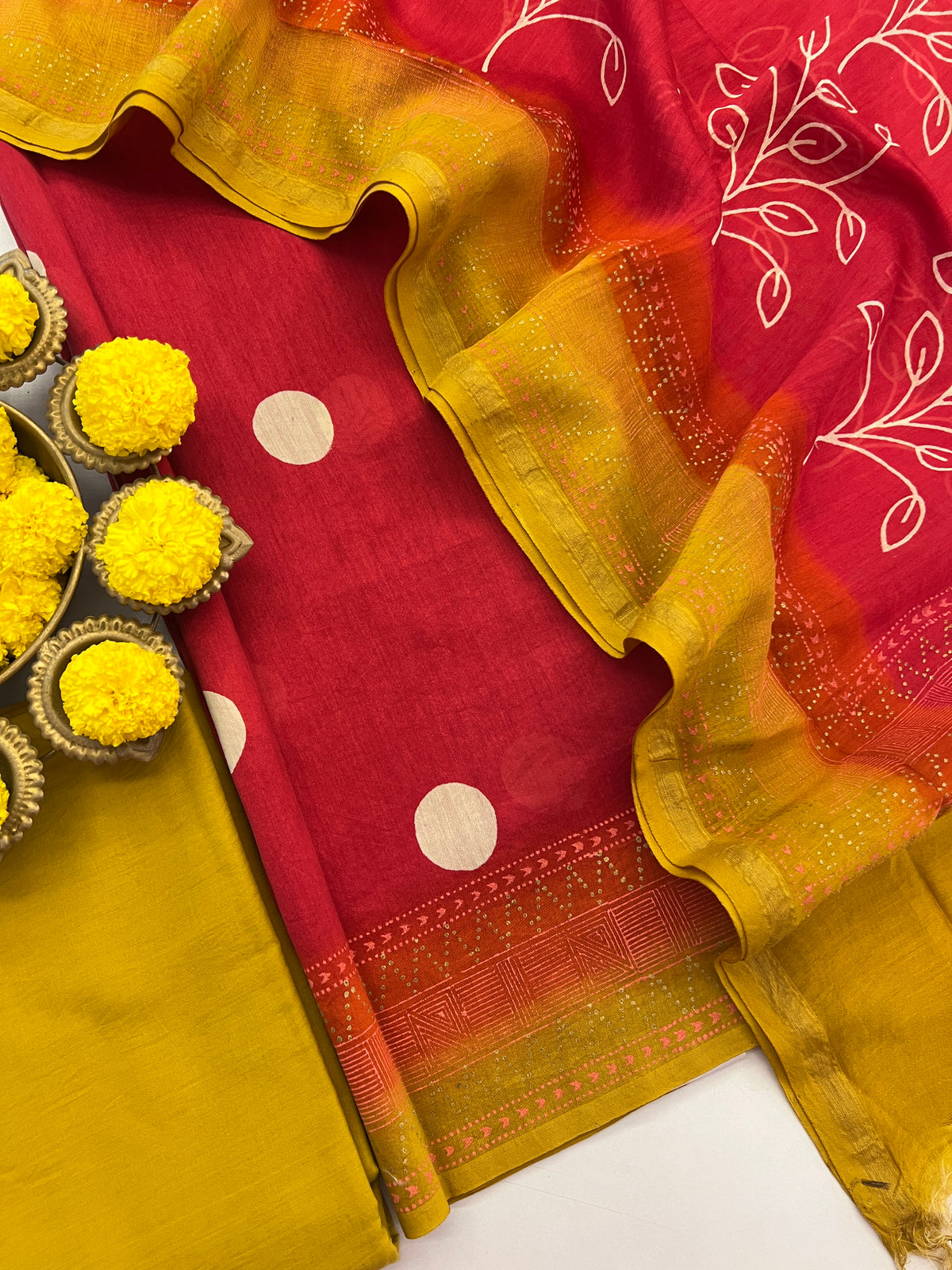 70 GRAM CHANDERI SILK SUIT (PH9737)