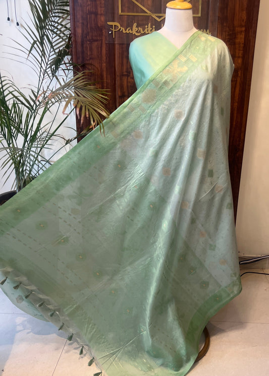 HANDLOOM MUSLIN SAREE