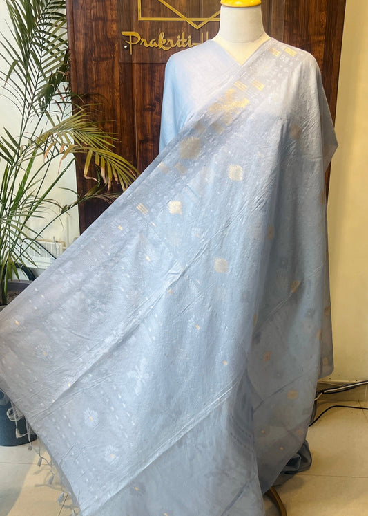 HANDLOOM MUSLIN SAREE