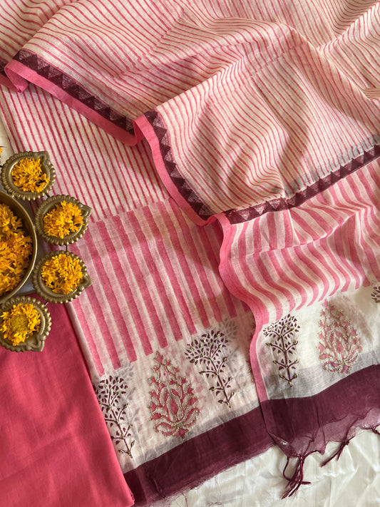 CHANDERI SILK SUIT (PH6754)