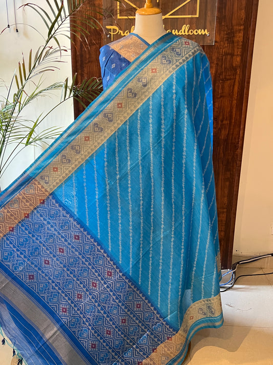 ART SILK LEHERIYA PRINT SAREE (PH2007)