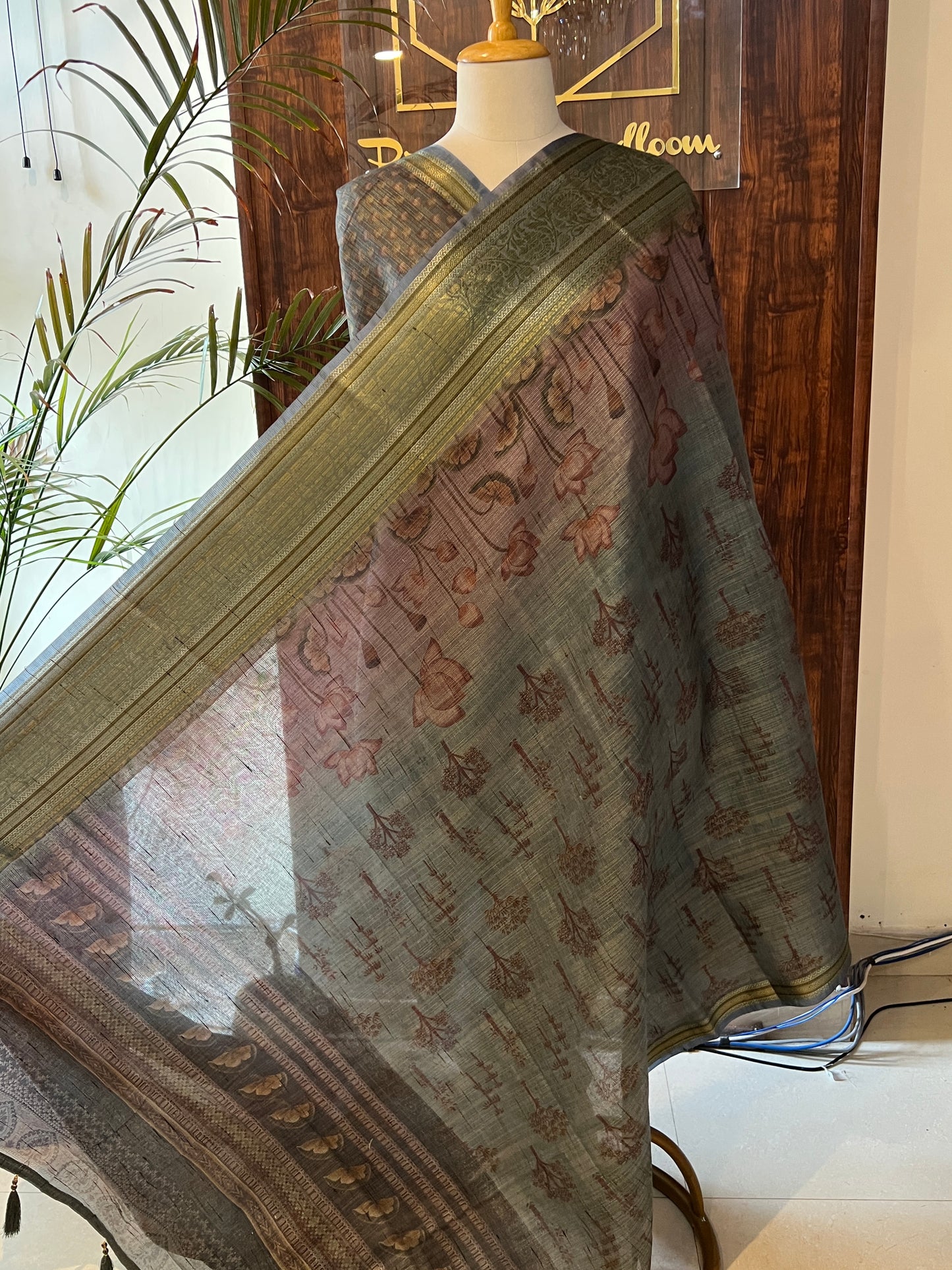 KOTA CHECKS SAREE (PH4457)
