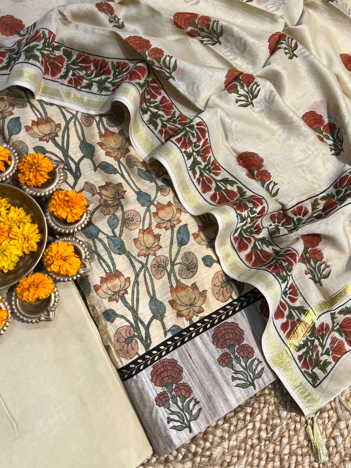 TISSUE CHANDERI SUITS (PH9070)