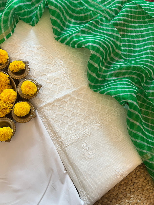 CHIKANKARI SUITS (PH9098)