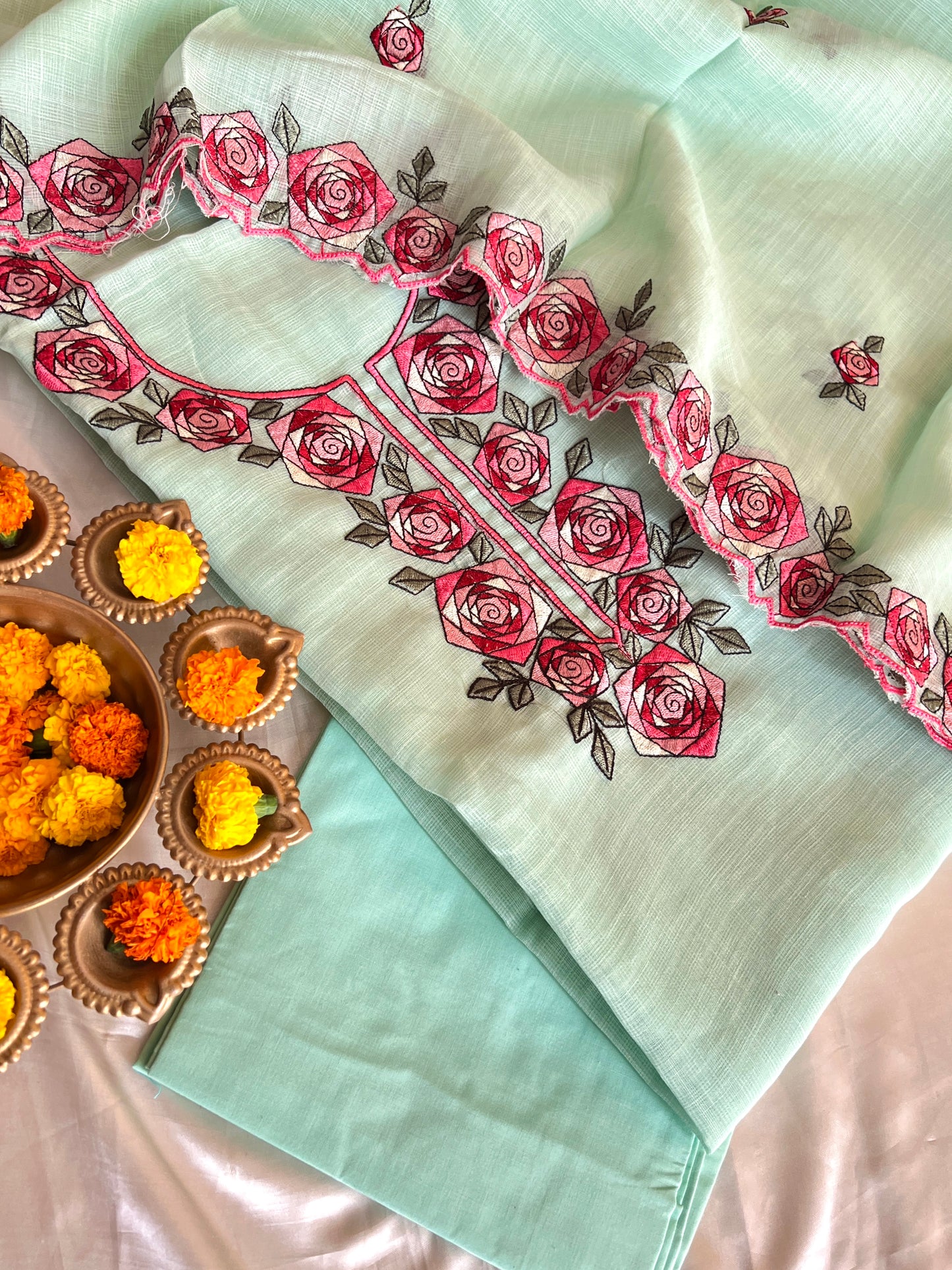 KOTA DORIYA EMBROIDERY SET