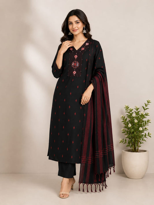 HANDLOOM STITCHED SUIT (PH6063)