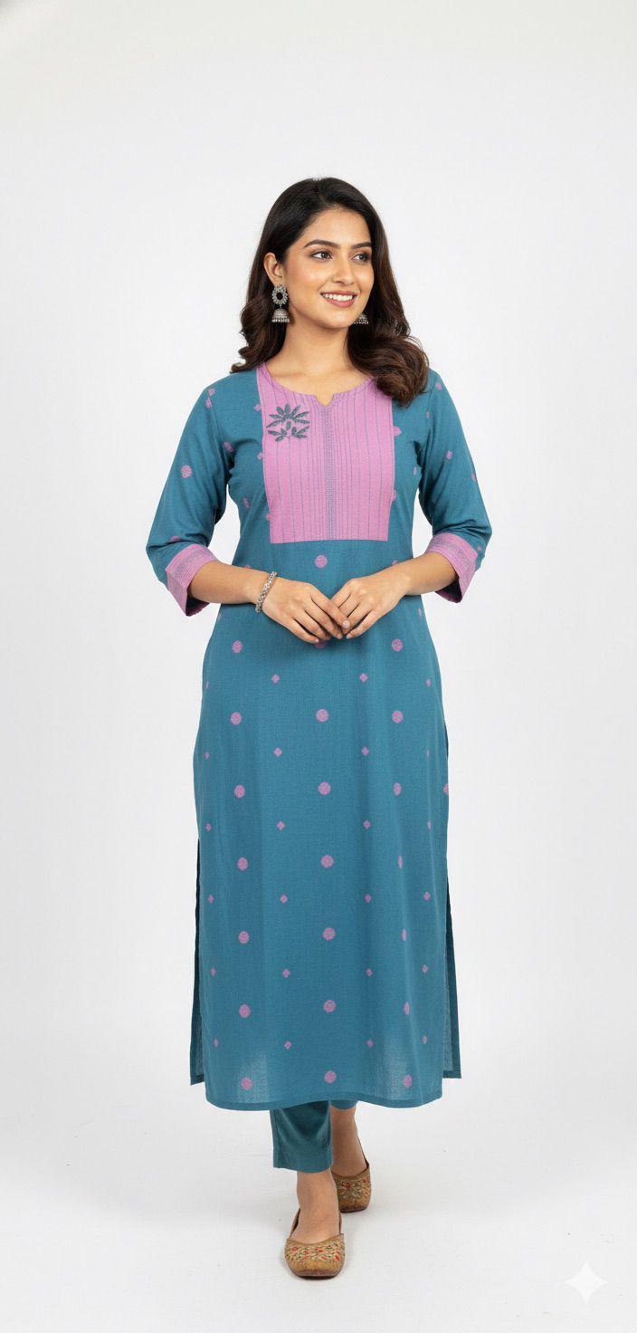 SOFT HANDLOOM KURTI