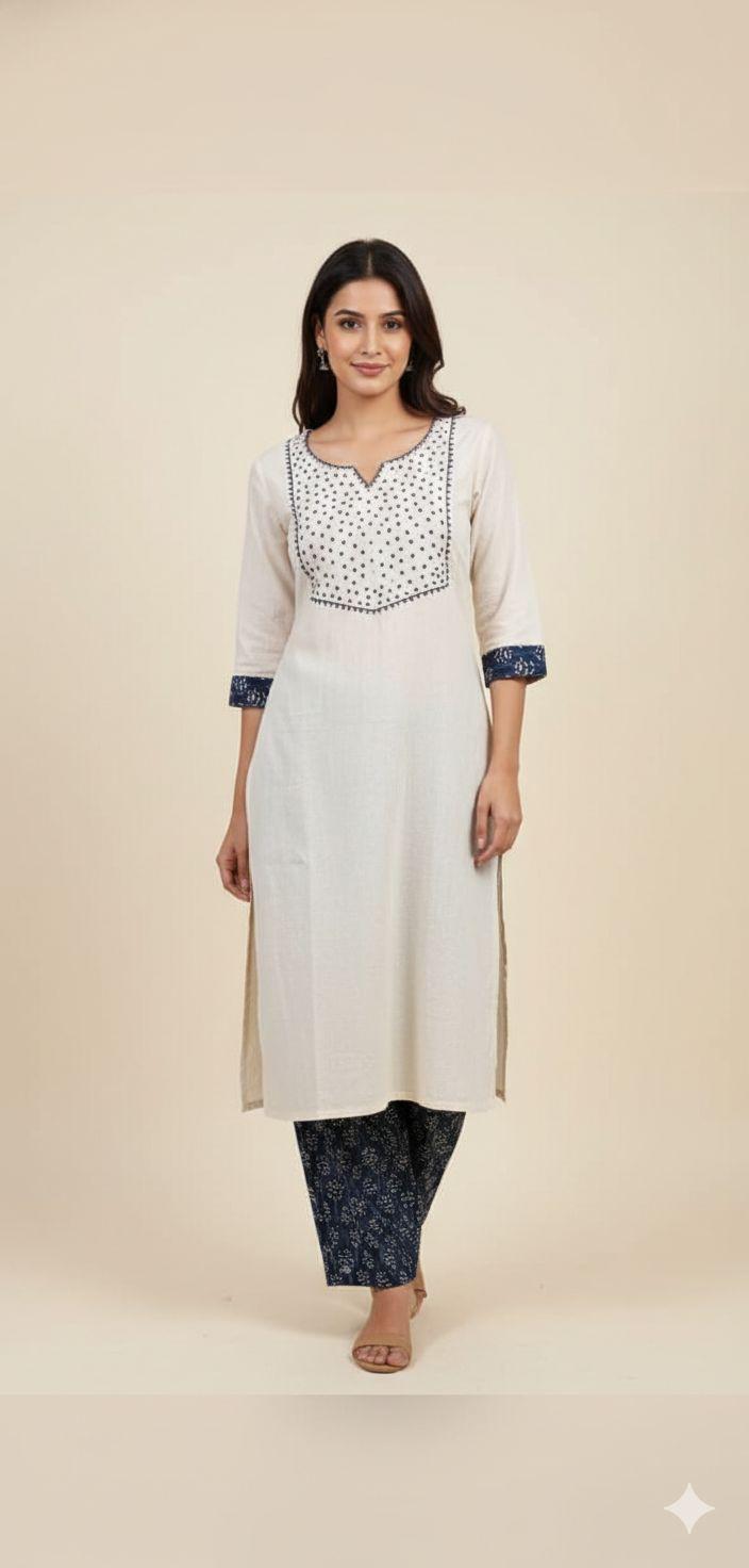 HANDLOOM COTTON KURTI