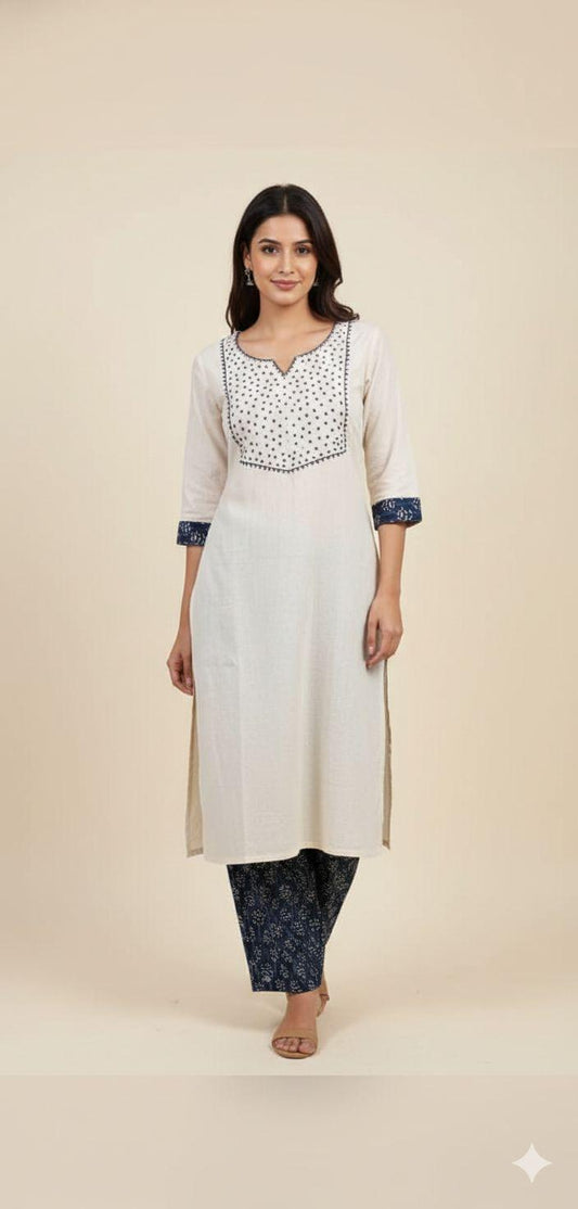 HANDLOOM COTTON KURTI