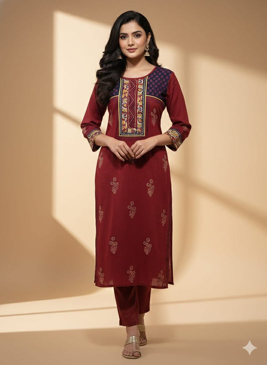 HANDLOOM COTTON KURTIE